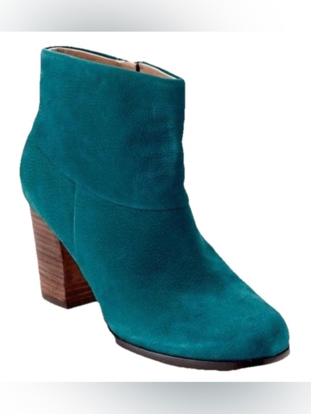 Cole Haan l Cassidy Nike Air Booties in Teal Suede